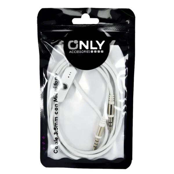 Cable AUX 3,5 MOD10 - Con Micrófono