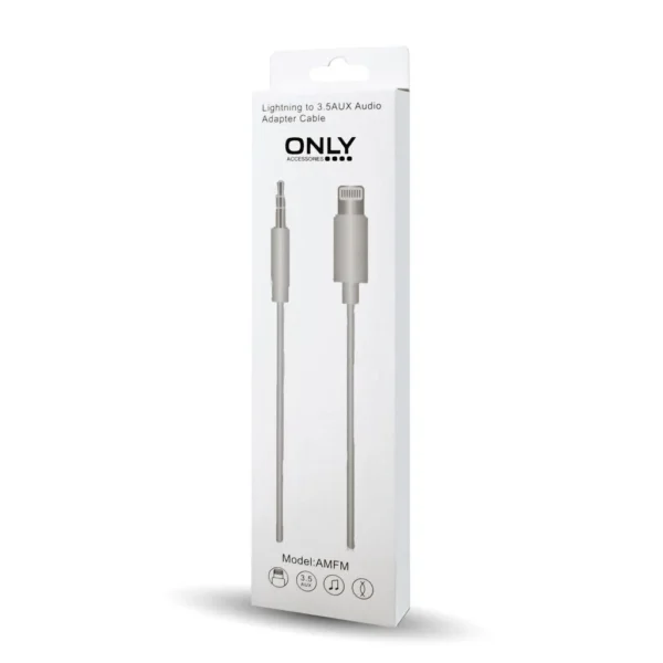 Cable AUX MOD01 LIGHTNING a 3,5